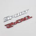 3D ABS Car Letters Logo SPORT Emblem Trunk Badge Decal For Toyota Yaris Corolla Camry Highlander CHR Sport Sticker Accessories. 