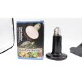 Pet Heating Light Bulb Infrared Black Ceramic Emitter Heat Lamp Bulb For Reptile Animals Heater.