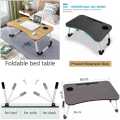 Laptop table Multipurpose desk for Laptop used on  Bed,Portable Folding Lap Desk Bed Table Standing Work Table. 