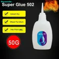1Pc Super Liquid Glue 502 Instant Quick-drying Cyanoacrylate Adhesive Strong Bond Leather Rubber Metal Glass. 