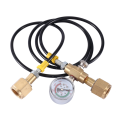 250Bar Gauge W21.8-14 Argon CO2 Refilling Station Charging Adapter Charging Valve Connector to Small Welding Tanks. 