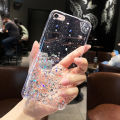 For iPhone 6s Plus / iPhone 6 Plus Back Cover Luxury Bling Shining Gold Foil Girls Cases Space Glitter Stars Soft Silicone Mobile Phone Protective Case. 
