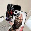 Kratos God Of War Capinha For iPhone 15 11 13 12 14 Pro Max Plus XS XR 12mini 13mini Phone Cover Soft Silicone Frame Funda. 