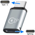 Lightning to Type-C Adapter - USB-C to iPhone Connector for iPhone 14/13 Pro XS. 