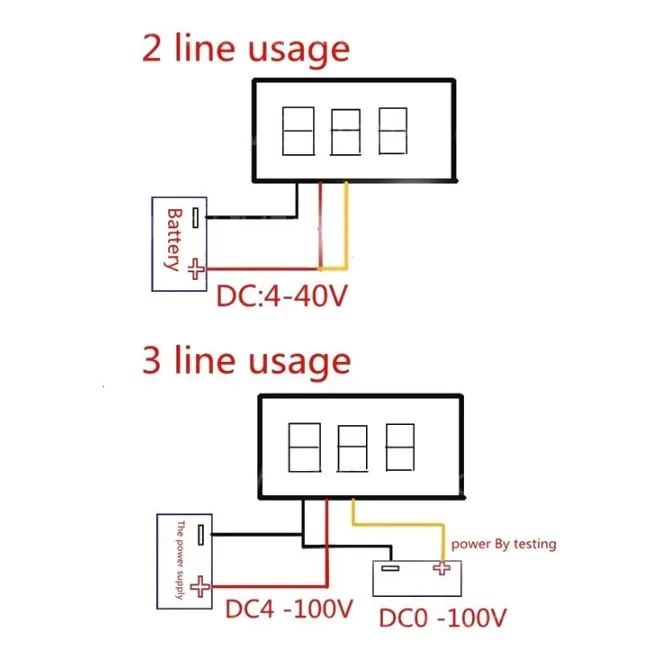 0.28%20Inch%202.5V-40V%20Mini%20Digital%20Voltmeter%20Voltage%20Tester%20Meter%20Red/Blue/yellow/green%20LED%20Screen%20Electronic%20Parts%20Accessories%20-%20Image%208