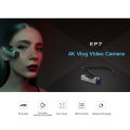 ORDRO EP7 Head Wearable 4K 60fps Video Camera First Person View Hands-Free Camcorder APP Control Autofocus Built-in 2-Axis Gimbal Anti-shake with Re-mote Control. 