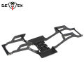 Carbon Fiber LCG Chassis Kit for 1/10 RC Crawler Cheater Rigs SCX10 II Element Enduro Trail Truck Servo on Axle Mount. 