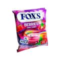 Fox's Crystal Clear Berries Oval Candy Raspberry & Black Cherry  [90g]. 