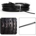 Serrated Heavy Duty Trimmer Line, 3mm x 50M Nylon Strimmer Wire Low Noise Trimmer String for Over Grown Grass and Weeds. 