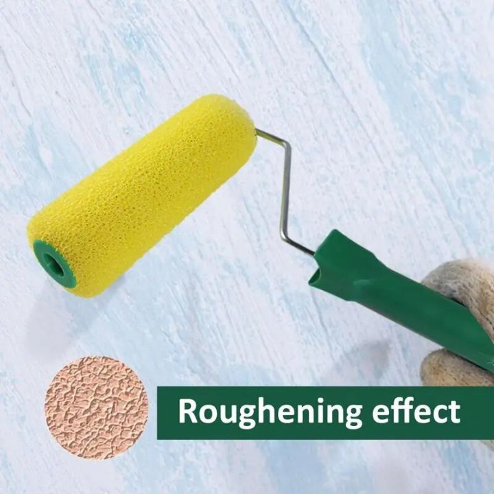 8inch%20Wall%20Paint%20Roller%20Brush%20Portable%20Sponge%20Painting%20Roller%20with%20Handle%20Home%20Room%20Decorative%20Wall%20Paint%20Painting%20Tools%20-%20Image%204