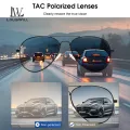 LouisWill Men Sunglasses Night Vision Sunglasses Classic Sunglasses Double Beam Frame UV400 Polarized Sunglasses Eyewear Ultra Light Elastic Leg Anti Glare Glasses Outdoor Sports Driving Sunglasses. 