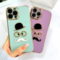 For Huawei P30 Pro Mobile Phone Case Fashion 3D Fashion Brand Temperament Metal Magician Mr. Beard Accessories Ultra thin Soft TPU Straight Edge Soft/Hard Square Anti slip Anti fall Mobile Phone Case. 