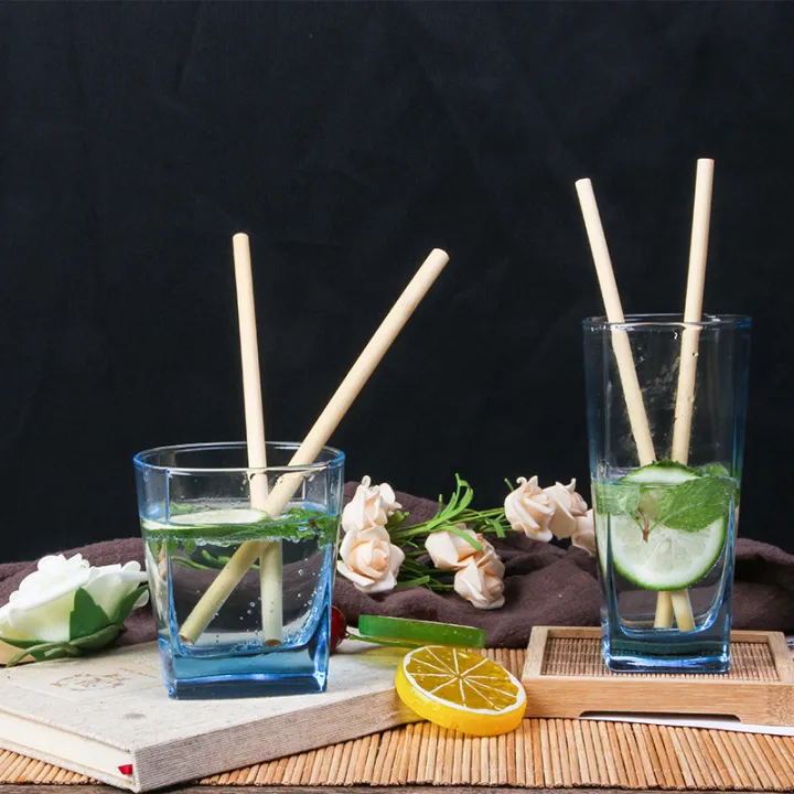 1/10/20Pcs%2020Cm%20Natural%20Bamboo%20Straw%20Reusable%20Drinking%20Straws%20Eco-friendly%20Bamboo%20Cocktail%20Straws%20Bar%20Accessory%20-%20Image%203