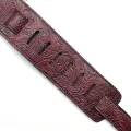 RODZINA Classic Adjustable Snake Skin Guitar Parts Soft Belt Guitar Belt Leather Guitar Strap Embossed Electric Guitar Strap Acoustic Guitar Strap. 