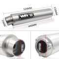 WRS Motorcycle Exhaust Pipe Muffler For Hornet Jade  CBR250 CB400. 