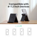 UGREEN Cell Phone Stand Holder Mobile Phone Dock Compatible for iPhone 11 Pro Max SE XS XR 8 Plus 6 7 5, Samsung Galaxy Note20 S20 S10 S9 S8 Android Smartphone Holder Desk Adjustable Foldable. 