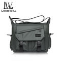 LouisWill Men Shoulder Bags Unisex Fashion Cross Body Bag Multiple Pocket Design Large Capacity Waterproof Lightweight Casual Sport Street Bag for Travel Outdoor. 