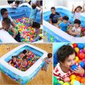 Air Swimming Pool Summer Inflatable Family Kids Bathtub(Size :210X150X60 cm). 