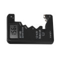 Battery Capacity Checker, Wide Compatibiltiy Sensitive Batteries Liife Checker Lightweight High Accuracy for C AA AAA D N 6F22. 