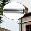 Portable Pipe Chimney Pipe Hot Tent Exhaust Pipe Chimney Extension Pipe for Hiking Outdoor Tent Burner Furnace , 6cmx30cm. 