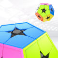 LumiParty YJ Moyu Meilong Magic Cube Stickerless Pyramid Skew minx SQ1 Smooth Speed Cube Educational oy. 