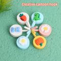Creative Cute Cartoon Strong Self Adhesive Hook Door Wall Hangers Storage Rack Key Towel Holder Practical Home Organization. 