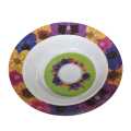 Plastic Dinner Plate For Home Use. 