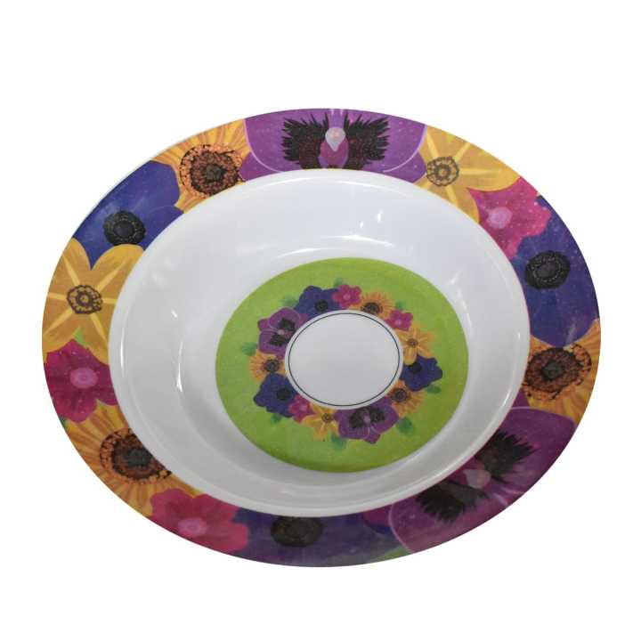 Plastic Dinner Plate For Home Use