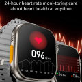 T800 Ultra Smart Watch 1.99 Inch Infinite Display Bluetooth Calls Sports Series 8 Smartwatch. 