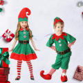 Girls Elf Costume Festive Santa Helper Attire Adult Christmas Costume Christmas Elf Costume Xmas Fancy Dress. 