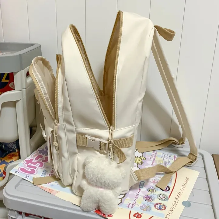 Korean%20School%20Backpack%20for%20Girls%20Children%20Teenager%20Multi%20Pocket%20Students%20Backpack%20Nylon%20Women%20Shoulder%20Book%20Bag%20Laptop%20Rucksack%20-%20Image%204