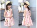 Angugu Childrens Fashion High Quality Korean Dress Kids Girl Casual Clothes 3 4 5 6 7 8 9 10 11 12 To 13 Year Old Birthday Tutu Princess 2022 New Style Pink Dresses for Teens Girls. 