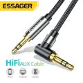 ESSAGER AUX Cable 3.5mm Jack Audio Cable For Speaker Wire Headphone Car 3.5 mm Jack Hifi Aux Adapter Cord For Xiaomi mi Laptop. 