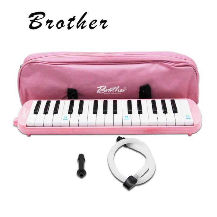 Brother%20Melodica%2032%20Key%20Melodica%20Harmonica%202%20Colors%20Keyboard%20Instruments%20Musical%20Instruments%20With%20Bag%20-%20Image%203