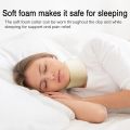 HKJD Soft Neck Brace for Neck Pain and Support, Adjustable Soft Foam Cervical Collar Stabilizer Relieves Pain Spine Pressure. 