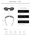 Sport sunglasses for men and women UV400 protection lens stylish driving and riding shades. 