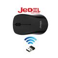 Jedel Wireless Mouse W920 Laser Mini Portable Mobile Wired 3 Buttons for Notebook, PC, Laptop, Computer, MacBook - Atech Mouse Gaming HP Dell Havic Atech. 