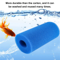 4 Pcs Filter Sponge,Pool Filter Cartridge,Type A Reusable Washable Filter Sponge,Sponge Filter Cartridge for Intex A. 