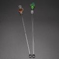 10Pcs Cocktail Stirrer Drink Mixing Stick Set Acrylic Cocktail Mixer Blender Bar Supplies Swizzle Stirrer. 
