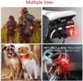 Bicycle Rechargeable Back Light LED Cycle Rear Tail Lamp Cycling Accessories. 