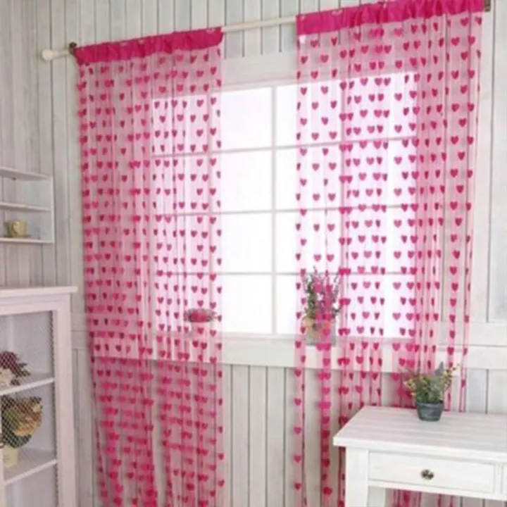 Home%20Room%20Drapes%20High%20Quality%20Loving%20Door%20Tassel%20Window%20Curtain%20Pattern%20-%20Image%204