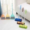 Children's Simulation Broom Mop and Dustpan Set Kindergarten Toys Baby House Cleaning Combination. 