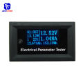33v 3a 33v/100v 10a Oled 7 In 1 Multimeter Tester Voltage Current Watt Time Temperature Meter W/ Wire. 