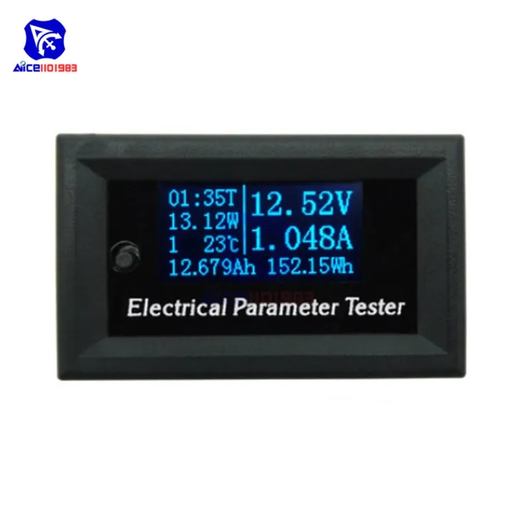 33v%203a%2033v/100v%2010a%20Oled%207%20In%201%20Multimeter%20Tester%20Voltage%20Current%20Watt%20Time%20Temperature%20Meter%20W/%20Wire%20-%20Image%203