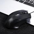 【WEJA】3-Button USB Optical Wired Mouse with 1.1M Cord Compatible with Windows 7/8/10/XP OS. 