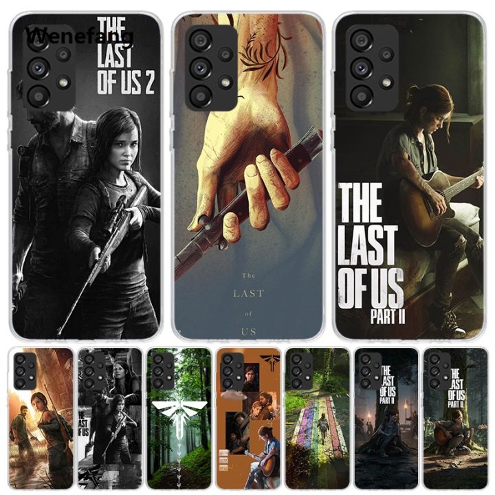 Wenefang Portable The Last of Us Game Phone Case For Samsung Galaxy A13 A14 A15 A16 A53 A54 A55 A56 A33 A34 A35 A36 A23 A24 A25 A26 A05S A04S A73