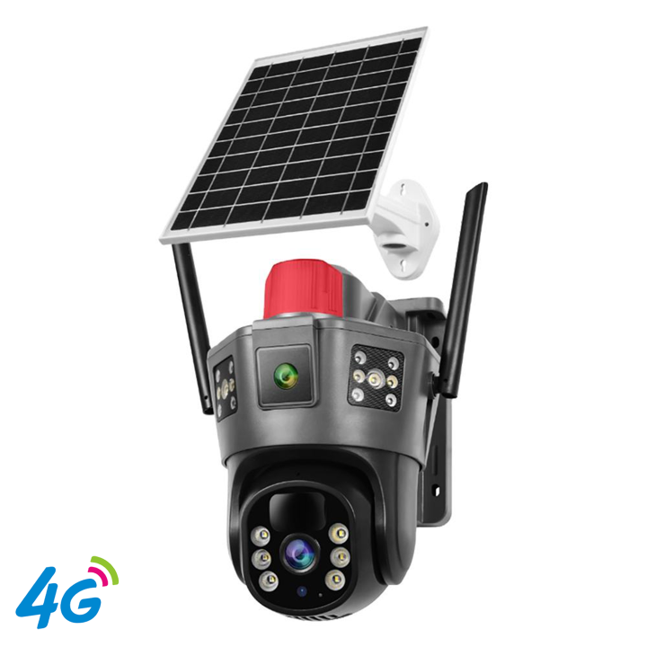 6MP 4G Sim Card  Dual Lens Outdoor Solar Camera   O-Kam Pro (code:1075B)