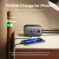 UGREEN GaN 100W Desktop Charger Power Strip Charging Station Fast Charger DigiNest Pro 3 USB C 1 USB A 3 AC Ports for MacBook Pro Air iPhone 13 12 Xiaomi Samsung Laptop. 