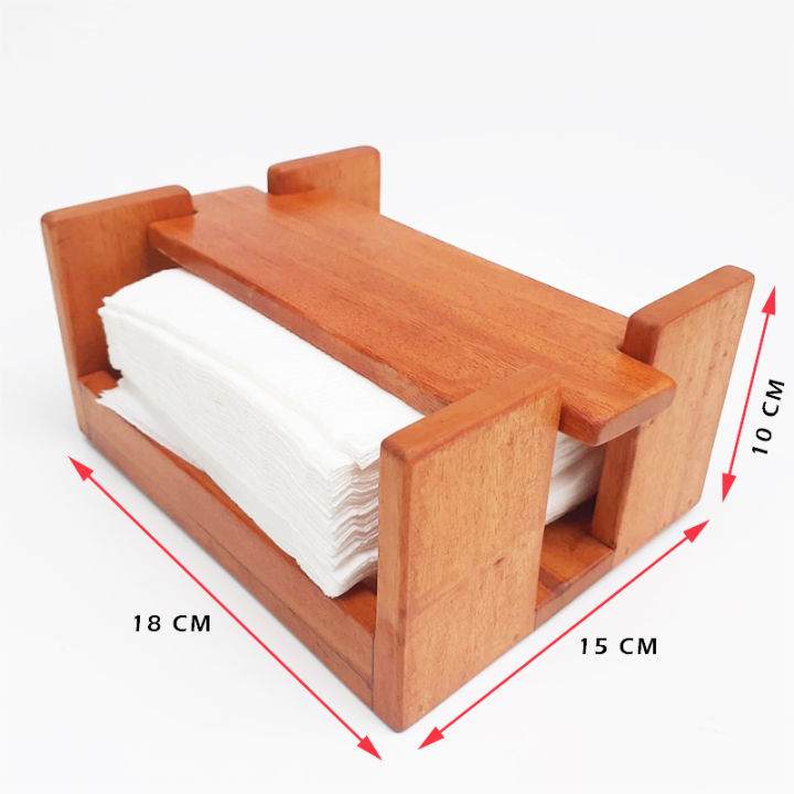 Wood%20Tissue%20Paper%20Serviette%20Holder%20for%20Kitchen%20and%20Dinning%20Room%2018*15*10cm%20Napkin%20Stand%20Box%20-%20Image%204