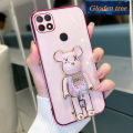 Gloden tree Casing oppo a15 oppo a15s a35 phone case Softcase Electroplated silicone shockproof Protector Smooth Protective Bumper Cover new design. 